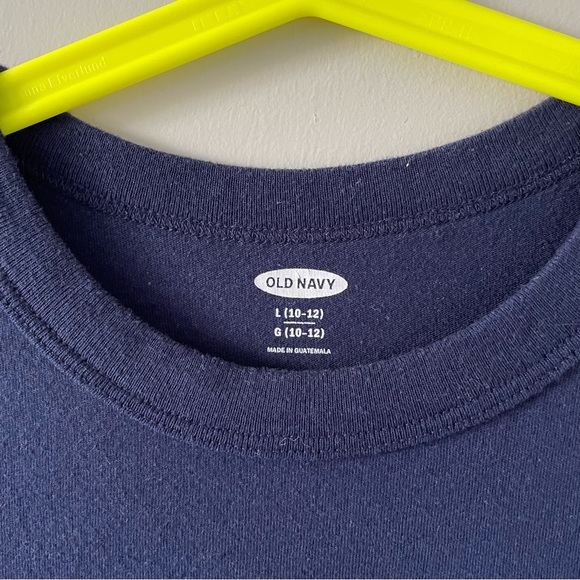 Old Navy Boys Visual-Effects Space Themed Short-Sleeve T-Shirt - Navy Blue - Picture 8 of 8